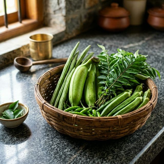 Fresh Kerala Vegetables Tray