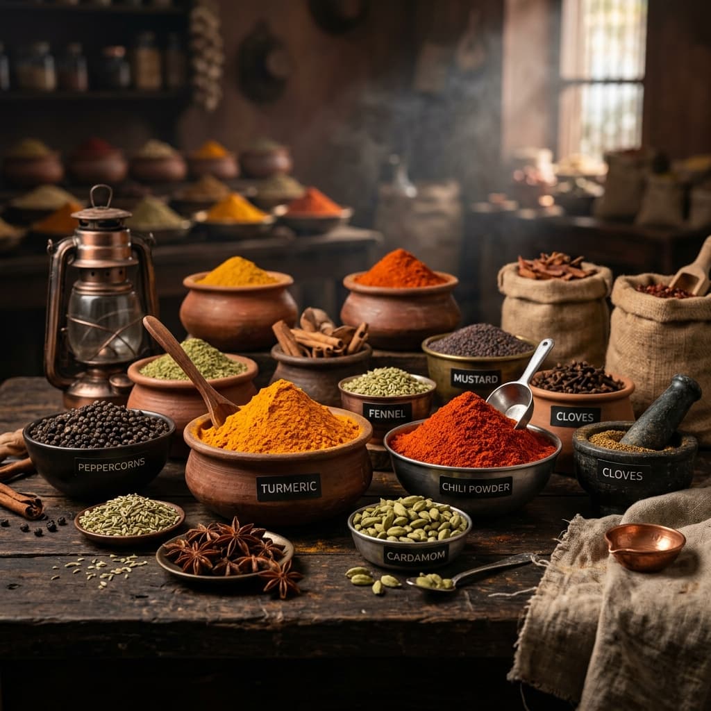 Authentic Kerala Spices